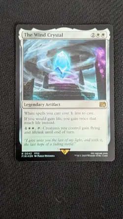 MTG The Wind Crystal R 0043 Final Fantasy Foil - Image 1