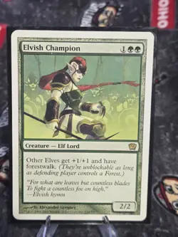 MTG Elvish Champion #238 9th Edition - Image 1