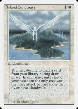Island Sanctuary Revised Edition NM MTG - Image 1