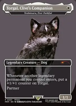 Yoshimaru, Ever Faithful "Torgal, Clive's Companion" - E MagicFest Promos NM MTG - Image 1