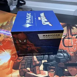 MagicCon Exclusive Atlanta 2025 Spiderman Large Mtg 20 Spindown - Image 5