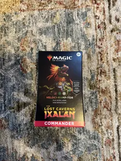 MTG - Veloci-Ramp-Tor - Lost Caverns of Ixalan Commander Deck - Velociramptor - Image 1