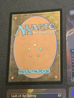 MTG Lord of the Rings Balrog Mines of Moria Foil Scene Complete Set LP/NM - Image 3