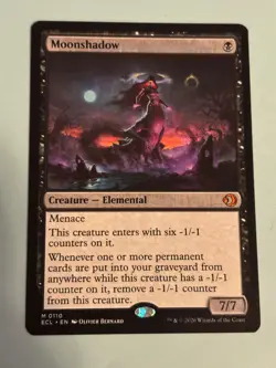 Moonshadow Lorwyn Eclipsed Regular - Mythic - Creature: Elemental - Image 1