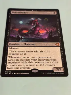 Moonshadow Lorwyn Eclipsed Regular - Mythic - Creature: Elemental - Image 2