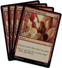 x4 Romantic Rendezvous (Foil) - 0086 - Marvel's Spider-Man - MTG - NM/M English - Image 1