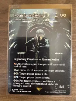 Noctis Lucis Caelum Kenrith, the Returned King (Showcase) Final Fantasy: MTG 23 - Image 1