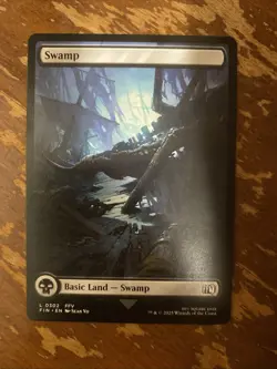 Swamp 0302 MTG: Final Fantasy Regular NM - Image 1