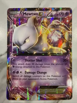 Pokemon Mewtwo EX XY107 XY Promos NM - Image 1