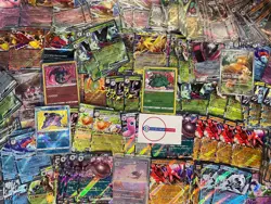 CARTE POKEMON Lotto da 20 con 2 Vmax/v/Ex/GOLD/Shiny/Full/AltArt/Charizard - Image 1