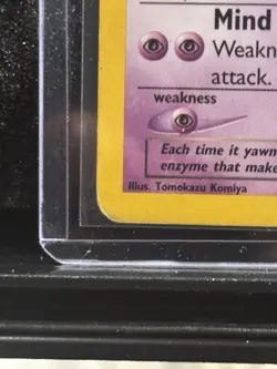 Pokemon TCG Dark Slowking Neo Destiny Card 20/105 Unlimited Rare LP+ - Image 2