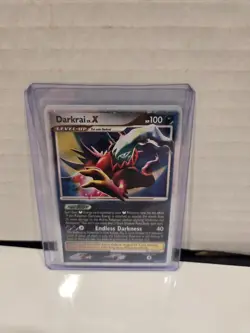 Darkrai LV.X Holo Promo DP19 Diamond Pearl Black Star 2008 Vintage Pokemon Card - Image 1