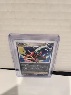 Darkrai LV.X Holo Promo DP19 Diamond Pearl Black Star 2008 Vintage Pokemon Card - Image 4