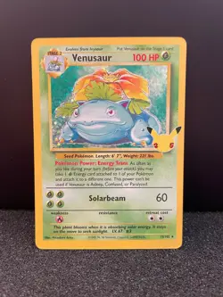 Pokemon Venusaur 15/102 Celebrations Classic Collection NM / Mint - Image 1