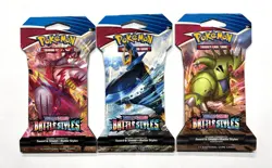 POKEMON SWORD & SHIELD SWSH05 BATTLE STYLES 3X SLEEVED BOOSTERS RANDOM ART 🐉 - Image 1
