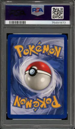 Pokemon Hypno Fossil 1st Edition Holo Rare #8 INCOMPLETE HOLO ERROR PSA 9 Mint - Image 2