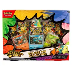 Pokemon TCG Mega Evolution Ascended Heroes First Partners Deluxe Pin Collection - Image 1