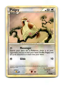 Pidgey 67/95 Common Call of Legends Pokemon Near Mint - Image 1