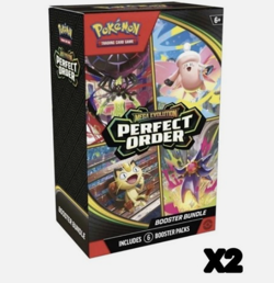 Pokemon TCG Perfect Order Booster Bundle 6 Packs PRE SALE - Image 1