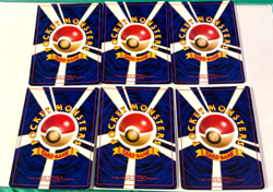 6 Diff. Japanese Pokemon #045, 049, 082, 101, 127, 154 - LP/MP 3 SWIRLS Cards - Image 2