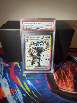 Pokemon TCG Umbreon 176 Promo PSA 10 (Prismatic Premium Figure Collection) - Image 1