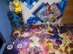 Pokemon Figures, Dice, Coins & Deck Box Lot - Fast Shipping! - Image 1