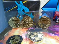 Pokemon Figures, Dice, Coins & Deck Box Lot - Fast Shipping! - Image 3