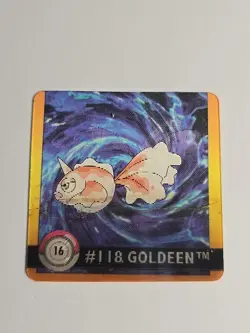 1999 Artbox Pokemon Action Flips Lenticular #16 GOLDEEN/SEAKING Rare HTF - Image 1