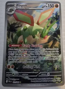 2025 Pokemon Phantasmal Flames FLYGON 101/094 Illustration Rare - Image 1