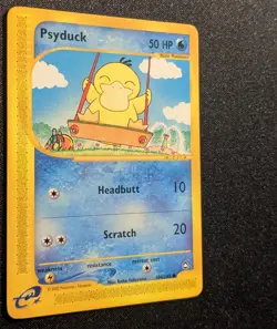 Pokemon AQUAPOLIS - #104/147 Psyduck - Nonholo - ENG - Lightly Played - Image 5