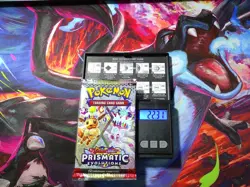 VERY HEAVY! GOD PACKUU SIRUU 22.31g Prismatic Evolutions Pokemon Booster - Image 1