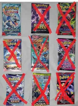 LAST ONE Pokemon Mega Mystery HIT PACK Nummer 42 !! Gelbe Edition !! Karten Box - Image 2