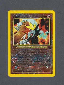 Pokemon TCG Entei Wizards Black Star Promos 34 Holo Promo - Image 1