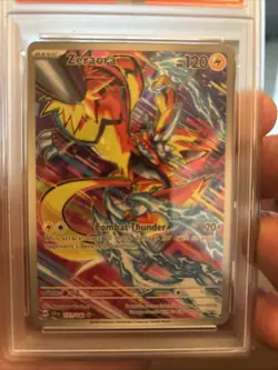 Pokemon Zeraora Stellar Crown Illustration Rare #151 PSA 10 Gem Mint - Image 2