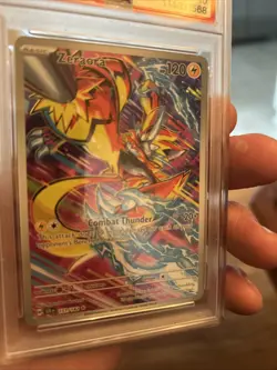 Pokemon Zeraora Stellar Crown Illustration Rare #151 PSA 10 Gem Mint - Image 3