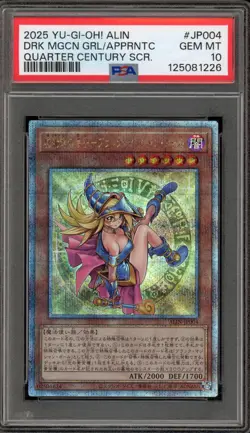 Yu-Gi-Oh! Dark Magician Girl the Magician's Apprentice QCSR ALIN-JP004 PSA 10 - Image 1