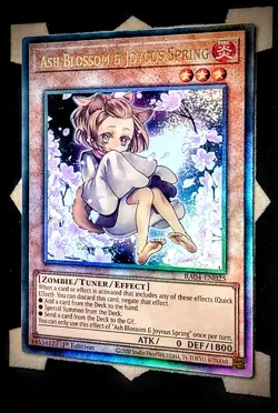 Ash Blossom and Joyous Spring RA04-EN025 Ultimate Rare 1st Edition Yugioh - Image 1
