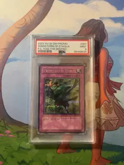 Yu-gi-oh! TCG Windstorm of Etaqua PCY-001 Power of Chaos:Yugi the Destiny PSA 9 - Image 1