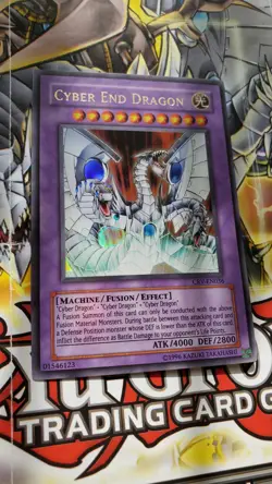 YuGiOh Cyber End Dragon CRV-EN036 Ultra Rare - Image 2