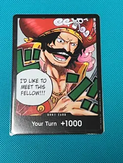 One Piece DON!! Card (Gol.D.Roger) Carrying On His Will NM - Image 1