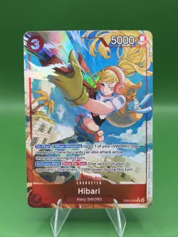 HIBARI 2026 One Piece EB03 Heroines Edition Rare Alt Art 008 ENGLISH - Image 1