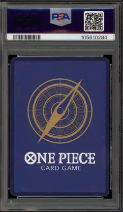 One Piece CCG Trafalgar Law Japanese Manga Alternate Art OP10-119 PSA 10 - Image 2