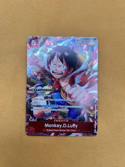 Monkey.D.Luffy (CS 2024 Celebration Pack) ST01-012 One Piece Promotion Cards... - Image 2