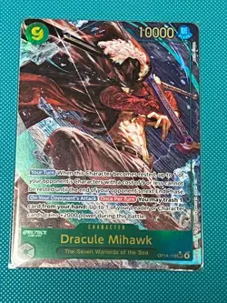 One Piece Dracule Mihawk - (Alternate Art) The Azure Sea's Seven NM - Image 1