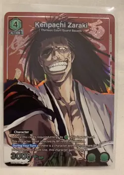 Kenpachi Zaraki UE01NC/BLC-3-008 Card Selection BLEACH Thousand Union Arena LP - Image 1