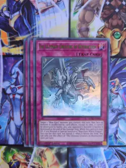 Yu-Gi-Oh x3 The Ultimate Creature of Destruction LDS2-EN030 1st Edition NM - Image 1