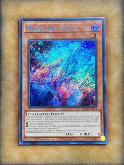 Yugioh Magicians’ Souls RA02-EN014 Secret Rare 1st Ed NM - Image 1