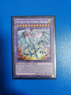 YUGIOH Neo Blue-Eyes Ultimate Dragon MVP1-ENS01 1st Edition/ NM/MINT - Image 1