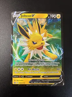 Jolteon V SWSH151 SWSH: Sword & Shield Promo Cards Holo - Image 1