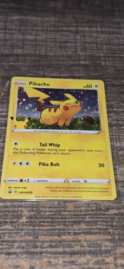 Pokemon Pikachu Celebrations 25th Anniversary Card Holo - Image 1